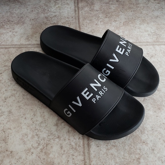 Givenchy Shoes - Givenchy Paris Rubber Slides Size 41 9 9.5